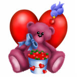Cute Bear Hearts Photo Sculpture 6 photo sculptures