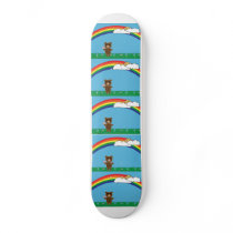 Cute Bear Skateboard
