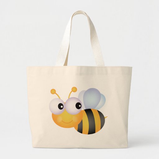 Cute Bee Canvas Bag