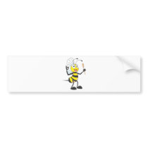 Cute Bee in Chef Outfit Delicious