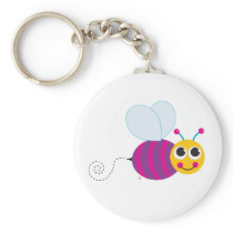 Cute Bee Keychain