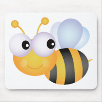 Cute Bee Mouse Mat