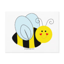 Cute Bee Post Card