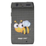 Cute Bee; Sleek Motorola Droid RAZR Cover