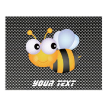 Cute Bee; Sleek Postcards
