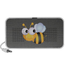 Cute Bee; Sleek Travel Speaker
