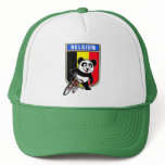 Cute Belgium Cycling Panda hats