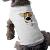 Cute Big Nose Corgi Doggie Shirt