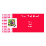 Cute Billiards Custom Rack Card