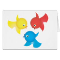 Cute Birdies Cards
