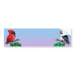 Cute Birds Bumper Sticker bumper stickers