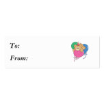 Cute Birthday Balloon Bear Business Card Templates