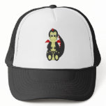 Cute Black And Red Dragon hats