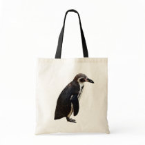 Cute Black and White Humboldt Penguin Bag