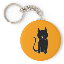 Cute Black Cat Key Chains