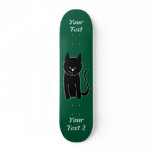 Cute Black Cat Skate Boards