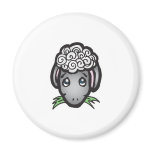 cute black face lamb magnets
