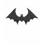 Cute black Halloween cartoon bat t-shirts