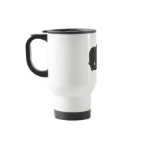 Cute black Whale Mug