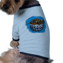 Cute Blowfish Doggie Tee Shirt