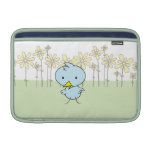 Cute Blue Birdie Macbook Air Sleeve