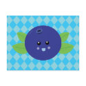 Cute Blueberry postcards