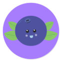 Cute Blueberry stickers