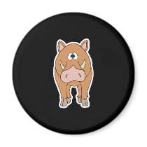 cute boar magnet
