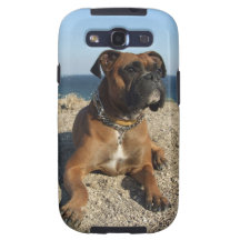 Cute Boxer Dog  Samsung Galaxy Case