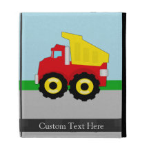 Cute Boy's Toy Dumptruck iPad Case