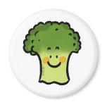 Cute broccoli magnets