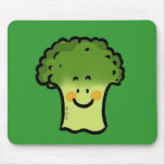 Cute broccoli mousepads