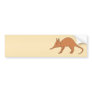 Cute Brown Aardvark Bumper Stickers