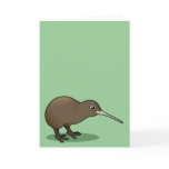 Cute Brown Kiwi from New Zealand cards