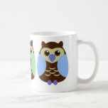 Cute Brown Owl Mugs