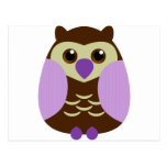 Cute Brown Owl Postcards