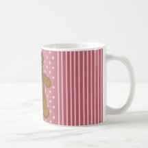 Cute brown teddy bear mugs