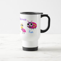Cute Bug Travel Mug