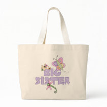 Cute Bugs Big Sister Canvas Bag