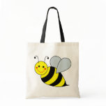 Cute Bumble Bee Canvas Bag