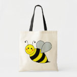 Cute Bumble Bee Canvas Bag