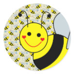 Cute Bumble Bee Stickers