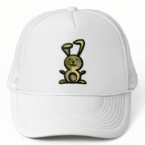 Cute Bunny Art Mesh Hats