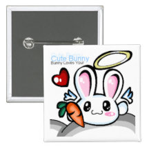 Cute Bunny Buttons