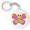 Cute Butterfly Keychain