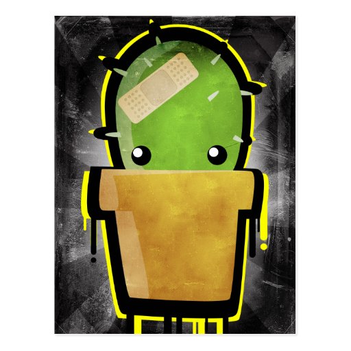 Cute Cactus Postcard