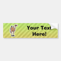 Cute Camel Design Bumper Stickers