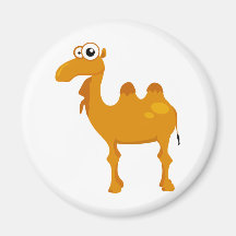 Cute camel fridge magnet