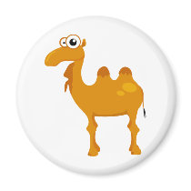 Cute camel fridge magnet