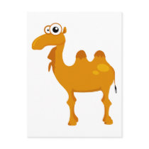 Cute camel post card